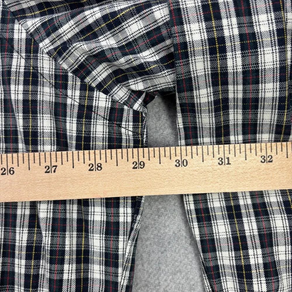 Vintage 90s Polo Ralph Lauren The Big‎ Shirt Mens XL Blue Green Check Oversized